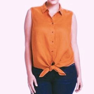 ORANGE BUTTON DOWN TOP